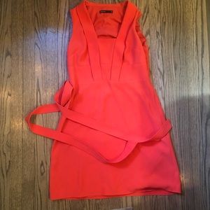 Karen Millen Orange Dress